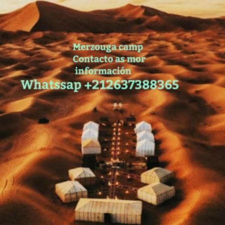 Erg Chebbi Camel Trek Camp Hotel Merzouga Ngoại thất bức ảnh
