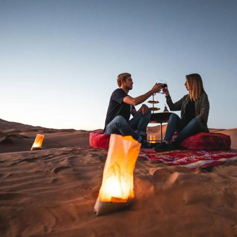 Erg Chebbi Camel Trek Camp Hotel Merzouga Ngoại thất bức ảnh