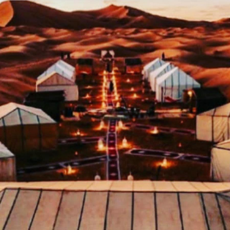 Erg Chebbi Camel Trek Camp Hotel Merzouga Ngoại thất bức ảnh