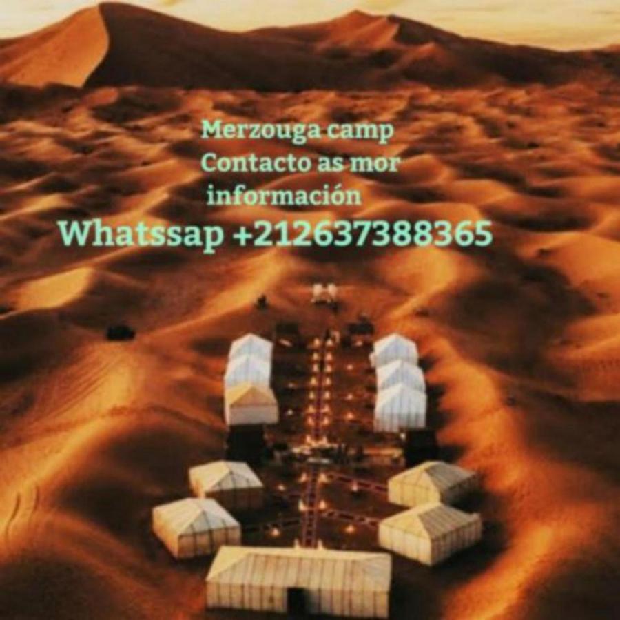 Erg Chebbi Camel Trek Camp Hotel Merzouga Ngoại thất bức ảnh