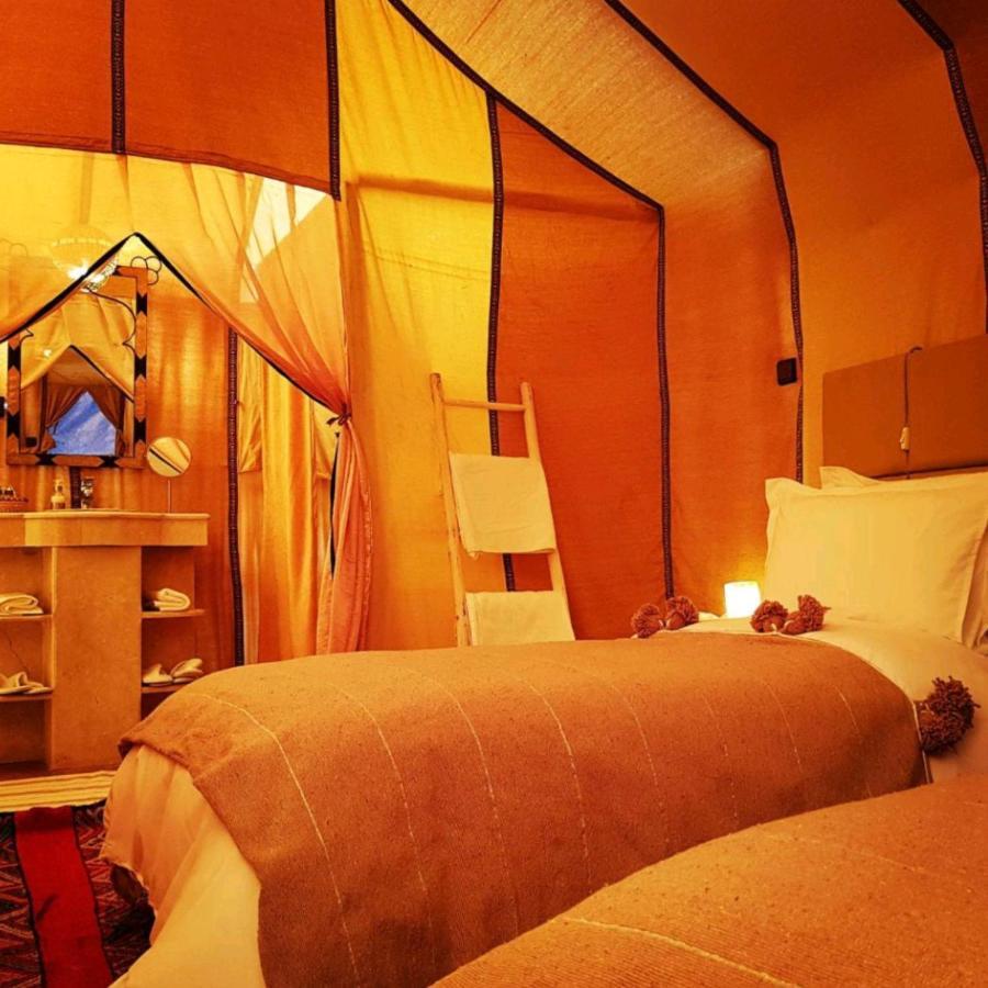 Erg Chebbi Camel Trek Camp Hotel Merzouga Ngoại thất bức ảnh